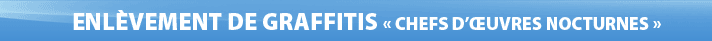 Enl&egrave;vement de graffitis - nettoyage de murs