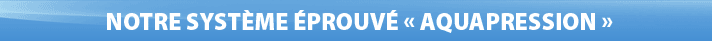 Systeme de lavage Aqua pression