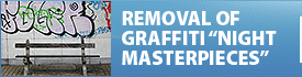 Cleaning graffitis