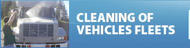 Cleaning of vehicle fleet